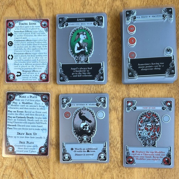 Gloom Card Game Second Edition - Inauspicious Incidents & Grave Consequences - Picture 4 of 11